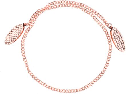 1Pc Servet Keten Clip Retro Handdoek Metalen Schort Bib Clip Houders Voor Volwassen Baby Houden Servet Stevig Geplaatst Clip tafel Dect Tool roos goud