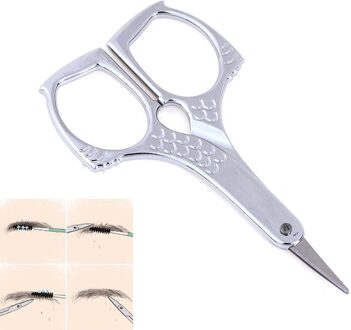 1Pc Sharp Make Wimper Schaar Wenkbrauw Schaar Neus Haar Schaar