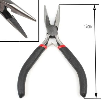 1Pc Sieraden Gereedschap & Apparatuur Ronde Neus Snijder Geïsoleerde Vastklemmen Tip Tang Voor Sieraden Maken Diy Handgemaakte Accessoires Plat Nose Pliser