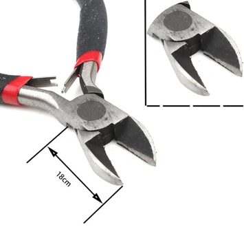 1Pc Sieraden Gereedschap & Apparatuur Ronde Neus Snijder Geïsoleerde Vastklemmen Tip Tang Voor Sieraden Maken Diy Handgemaakte Accessoires snijdend Pliers