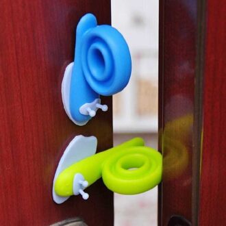 1Pc Silicon Deurstop Anti Clip Baby Veiligheid Producten Protector Kids Cartoon Dier Kind Veiligheid Deur Stopper