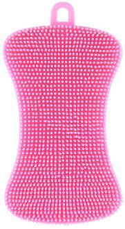 1Pc Siliconen Afwassen Borstel Keuken Borstel Pot Pan Spons Scrubber Fruit Groente Schotel Wassen Schoon Borstel Щетка #