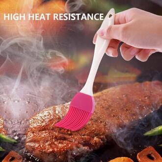 1Pc Siliconen Basting Pastry Olie Borstels Bakken Bakvormen Brood Cook Borstels Bbq Borstel Keuken Veiligheid Bakken Tools Willekeurige Kleur