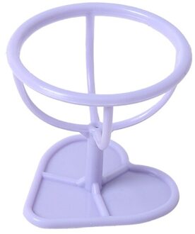1PC Siliconen Beauty Spons Opbergdoos Ei Stand Poederdons Drogen Houder Meeldauw Proof Cosmetische Puff Case Make-Up Accessoires 1stk