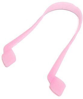 1Pc Siliconen Glazen Ketting Sport Duiken Waterdichte Band Sport Brillen Zonnebril Cord Holder Kids Adult Eyewear Accessoires roze