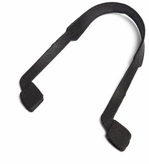 1Pc Siliconen Glazen Ketting Sport Duiken Waterdichte Band Sport Brillen Zonnebril Cord Holder Kids Adult Eyewear Accessoires zwart