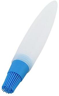 1Pc Siliconen Olie Fles Borstel Hoge Temperatuur Multifunctionele Barbecue Keuken Olie Borstel Siliconen Keuken Barbecue Tool Blauw