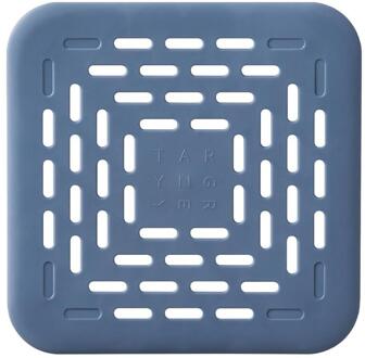 1Pc Siliconen Sink Drain Filter Bad Haar Catcher Stopper Trapper Afvoer Gat Filter Zeef Voor Badkamer Keuken Toliet Fdh Blauw