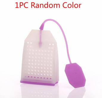 1Pc Siliconen Theezeefje Bag Stijl Thee-ei Filters Met String Filter Tas Voor Losse Thee Bladeren Keuken Koffie thee Gereedschappen
