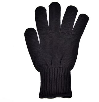 1Pc Slip Haar Styling Warmte Handschoen Tool Voor Curling Straight Flat Iron Black Heat Handschoen Voor Krultang Handschoenen zwart edge