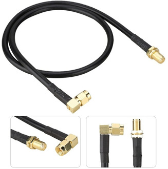 1PC SMA Female To Male Radio Coaxial Extend Cable Antenna For Baofeng UV-5R UV-82 UV-9R Plus Walkie Talkie Extension Cord