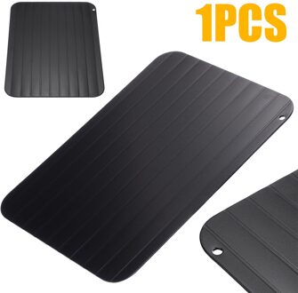 1Pc Snelle Ontdooien Vlees Lade Aluminium Rapid Ontdooien Trays Praktische Voor Bevroren Voedsel Vlees 23X16.5Cm Keuken accessoire