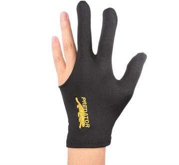 1Pc Snooker Biljart Handschoen Borduurwerk Billard Handschoenen Linkerhand Drie Vinger Glad Biliardo Billar Guanti Biljart Accessoires