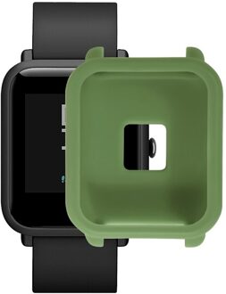1Pc Soft Beschermhoes Voor Smartwatch Anti Kras Siliconen Cover Sleeve Case Vervanging Voor Amazfit Smart Horloge