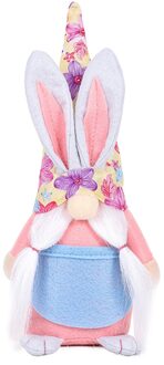 1Pc Speelgoed Pasen Dag Decoraties Slaapkamer Woonkamer Desktop Decoratie Staande Post Knuffel Ei Goblin Faceless Pop Woondecoratie