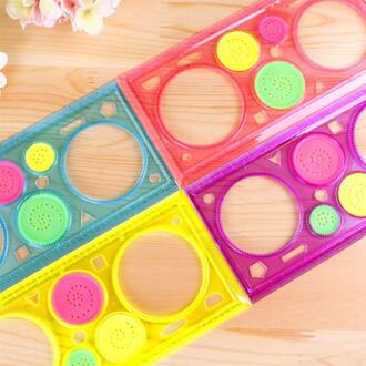 1Pc Spirograph Geometrische Liniaal Leren Tekening Tool Briefpapier Voor Student Tekening Set Creatieve