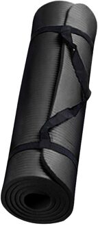 1Pc Sport Yoga Mat Kleine Grootte En Duurzaam Fitness Apparatuur Sport Matten Voor Beginners Verdikking Anti-Scheuren Yoga mat # Y5 zwart
