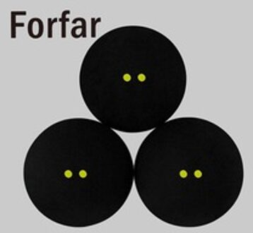 1Pc Squash Bal Twee-Gele Stippen Lage Snelheid Sport Rubber Ballen Training Concurrentie Squash Bal Professionele Speler Training tool