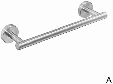 1Pc Staal Handdoek Houder Rek Wandmontage Handdoek Hanger Badkamer Organizer Handdoek Bar Plank Badkamer Haak Accessoires Brons