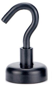 1Pc Staal Magnetische Haken Krachtige Haak Magneet Zuig Muur Houder Haak Tool 10Kg Ondersteuning Opknoping Houder Hardware F8K6