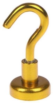 1Pc Staal Magnetische Haken Krachtige Haak Magneet Zuig Muur Houder Haak Tool 10Kg Ondersteuning Opknoping Houder Hardware F8K6