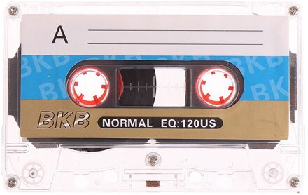 1Pc Standaard Cassette Leeg Tape Speler Lege 60 Minuten Magnetische Audio Tape