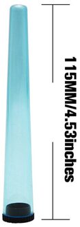 1Pc Stash Jar Joint Houder Opslag Buizen Papier Kegels Houder Luchtdicht Waterdichte Pillendoosje Zonder Kegel Kleur Willekeurige 120mm Blauw
