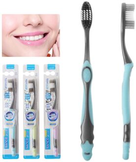 1pc Super hard haren tandenborstel voor Volwassen Verwijderen Rook Vlekken Koffie Vlekken