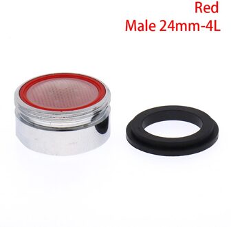 1Pc Swivel Tap Water Saving Kraan Nozzle Sproeier Tap Hoofd Sink Mixer Keuken ZXHG1669-rood-24