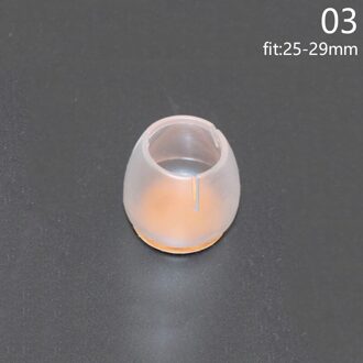 1Pc Tafel Mat Voet Cover Siliconen Nuttig Antislip Antislip Anti Vochtige Transparante Creatieve 03