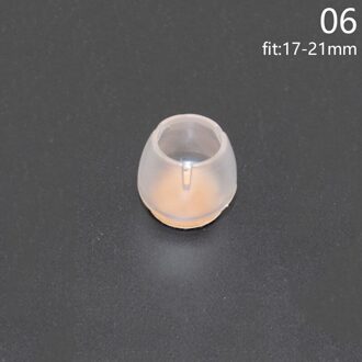 1Pc Tafel Mat Voet Cover Siliconen Nuttig Antislip Antislip Anti Vochtige Transparante Creatieve 06