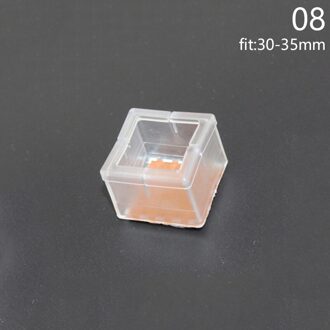 1Pc Tafel Mat Voet Cover Siliconen Nuttig Antislip Antislip Anti Vochtige Transparante Creatieve 08