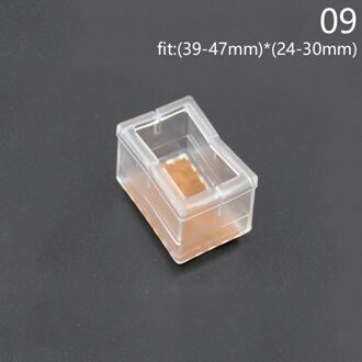 1Pc Tafel Mat Voet Cover Siliconen Nuttig Antislip Antislip Anti Vochtige Transparante Creatieve 09