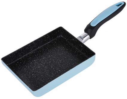1Pc Tamagoyaki Pan Fornuis Non-stick Ei Pan Kookgerei (Willekeurige Kleur)