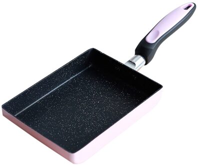 1Pc Tamagoyaki Pan Fornuis Non-stick Ei Pan Kookgerei (Willekeurige Kleur)