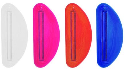 1Pc Tandpasta Dispenser Thuis Rolling Tube Holder Squeezer Plastic Buis Houder Badkamer Producten Tandpasta Squeezers