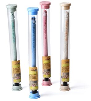 1Pc Tarwe Bamboe Tandenborstel Draagbare Zachte Houtskool Tandenborstel Tongreiniger Voor Kinderen En Volwassenen Mondhygiëne Tool Met doos