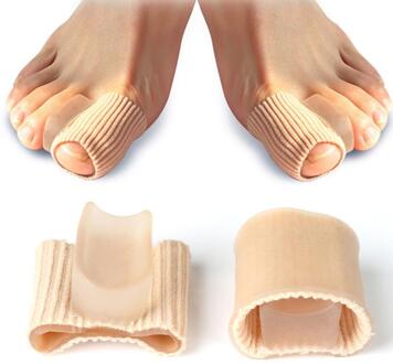 1Pc Teenseparators Spacer Rechttrekken Duim Grote Voeten Apparaat Teen Pad Corrector Duim Valgus Relief Zachte Voet Bunion Regelaar