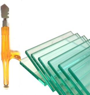 1Pc Tegel Cutter Tip Plastic Houder Roller Diamond Legering Snijkop Keramische Olie Feed Glas Snijgereedschap