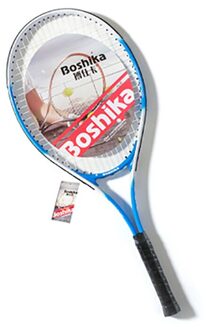 1Pc Tennisracket Training Tiener Aluminium Racket Ultra Lichte Training Volwassenen Training Sport Apparatuur blauw