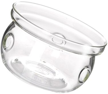 1Pc Thee Pot Glas Base Geïsoleerde Oven Praktische Glas Base Verwarming Base Voor Thuiskantoor Thee Party (Zonder kaars)