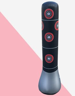 1Pc Thicken Opblaasbare Zandzak Pvc Verticale Boksen Kolom Decompressie Tumbler Fitness Tool Voor Thuis Kinderen Kinderen