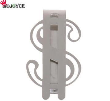 1PC Thin Stainless Steel Money Clip Cash Clamp Holder Portable Money Clip Wallet Purse for Pocket Metal Money Holder