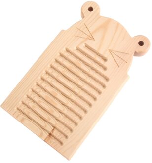 1Pc Thuis Houten Wasbord Praktische Kleding Wasbord Kleding Wassen Tool