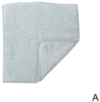 1Pc Thuis Zachte Microfiber Handdoeken Absorberende Doek Voor Schoonmaken Tafel Venster Handdoek Keuken Poetsdoek Veeg Handdoek Auto Anti-Gr I8F5 groen