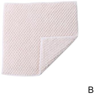 1Pc Thuis Zachte Microfiber Handdoeken Absorberende Doek Voor Schoonmaken Tafel Venster Handdoek Keuken Poetsdoek Veeg Handdoek Auto Anti-Gr I8F5 wit