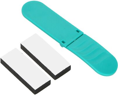 1Pc Toilet Seat Cover Lifter Met Lijm Sanitaire Seat Cover Lifting Apparaat Wc Closestool Seat Handvat Opvouwbare groen