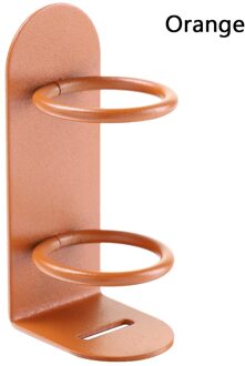 1Pc Traceless Stand Rack Tandenborstel Organizer Elektrische Tandenborstel Muur Gemonteerde Houder Ruimtebesparend Badkamer Accessoires A-oranje