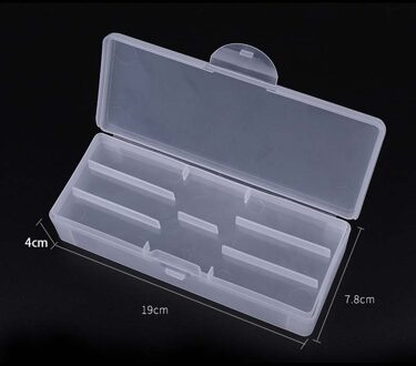 1Pc Transparante Nail Art Lege Case Voor Opslag Nail Art Accessoires Strass Gem Diy Sieraden Accessoire Plastic Organizer Box DK1550