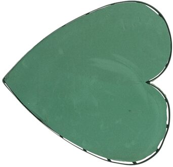 1Pc Trouwauto Bloemen Modder Auto Hoofd Bloem Decoratie Plaat Diy Bloemen Bloemschikken Modder Creatieve Diy Bloem Modder Met zuignap F groen 38cm